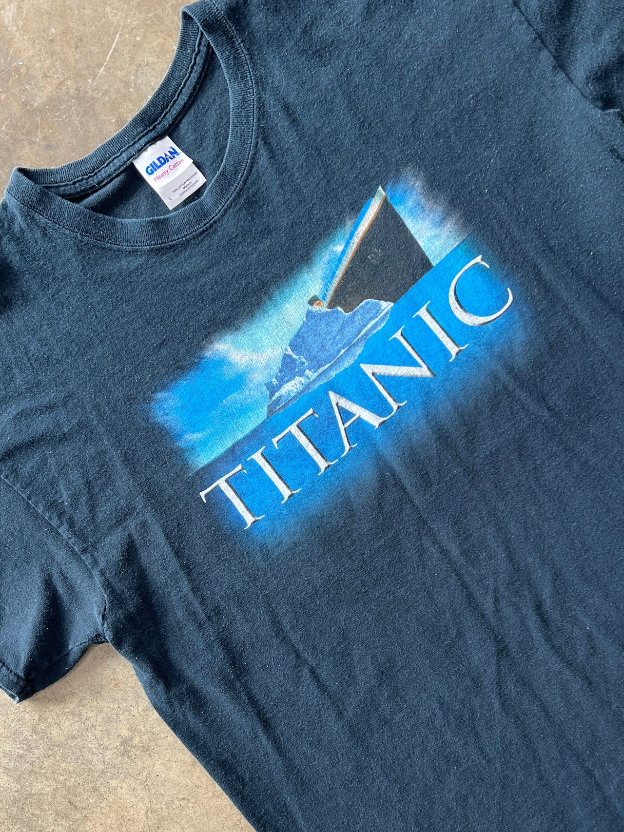 Titanic Leonardo Leonardo DiCaprio Kate Winslet Movie Promo Tee