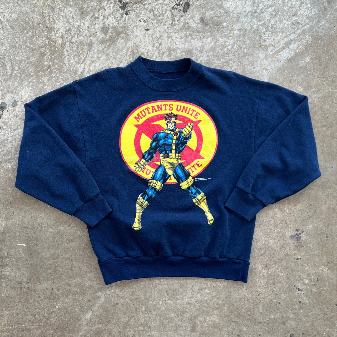 1993 Marvel Mutants Unite X-Men Cyclone Crewneck