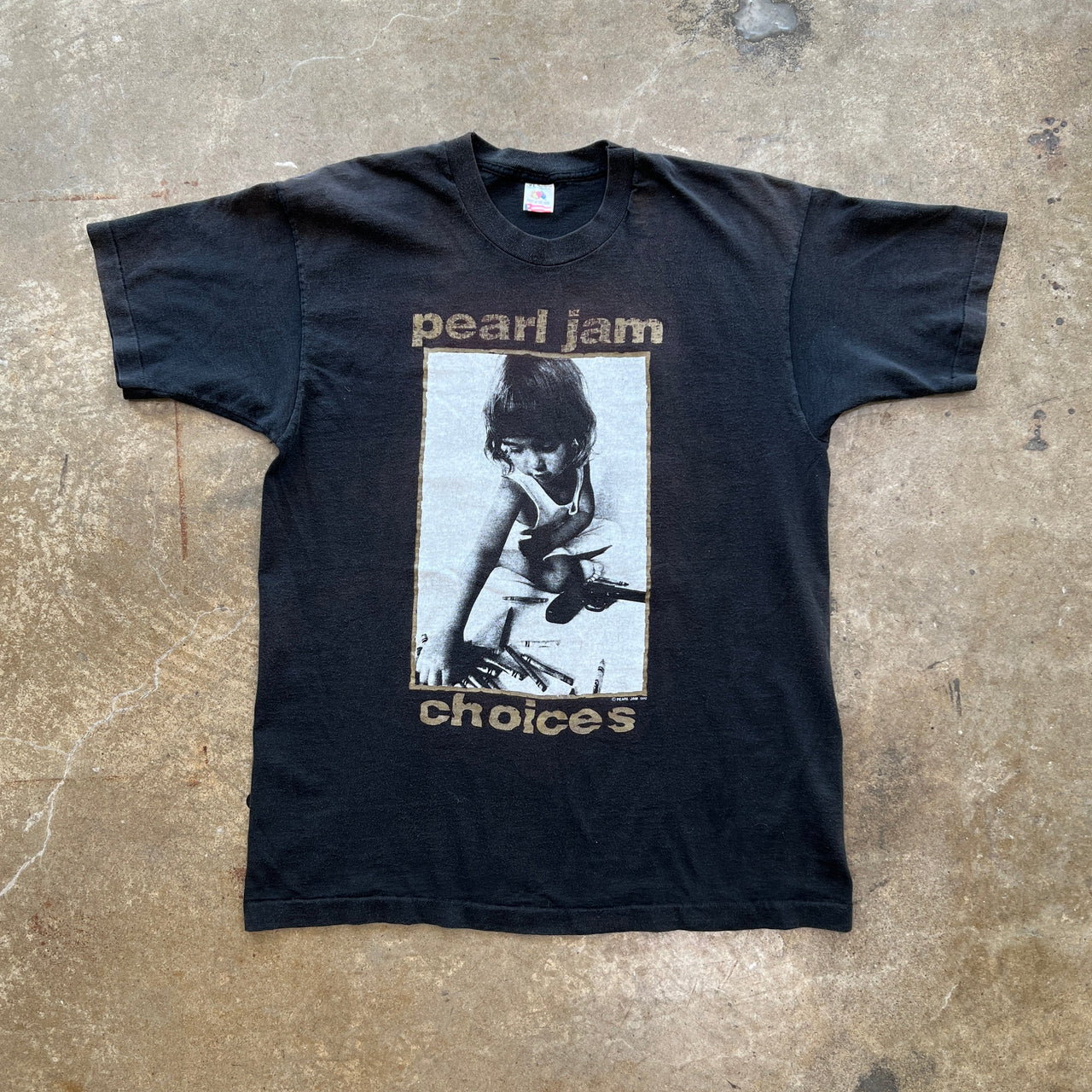 1992 Pearl Jam Choices Kids Tee