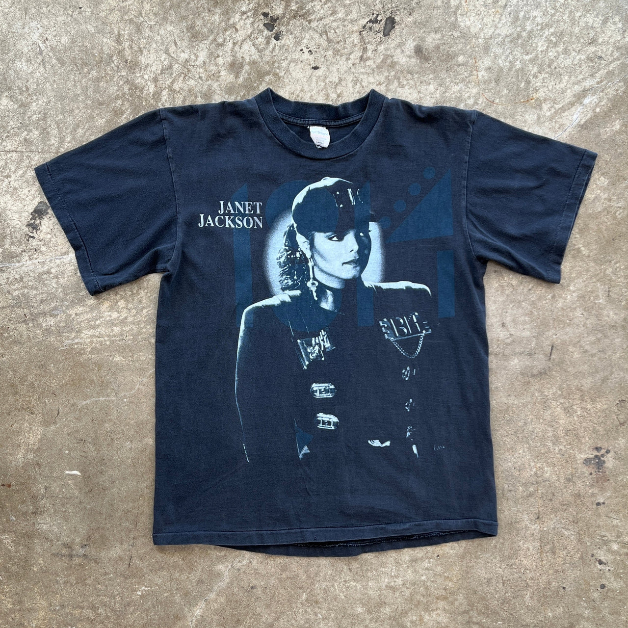 1990 Janet Jackson No Tour Date Concert Tee