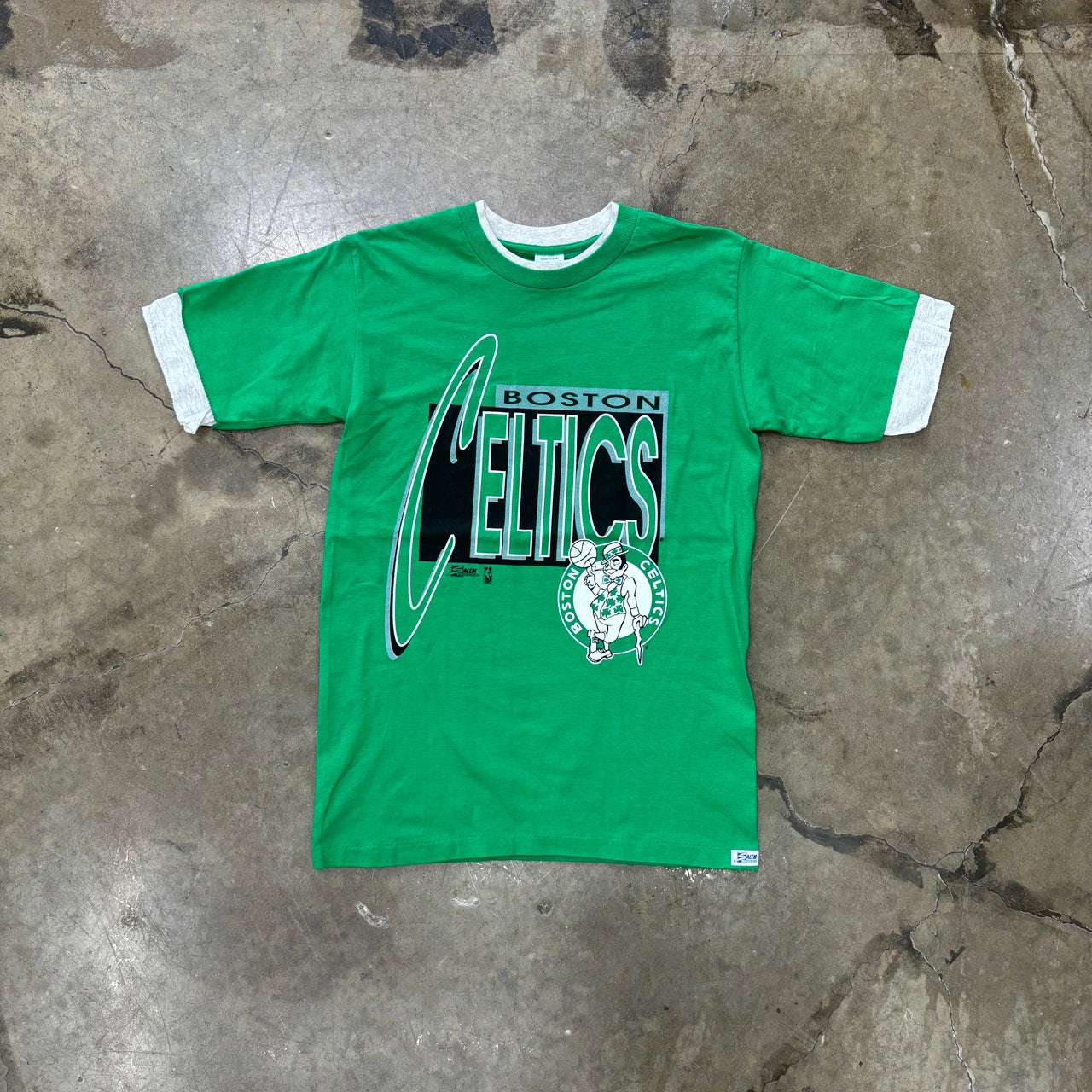 90s NWT Boston Celtics Single Stitch Tee