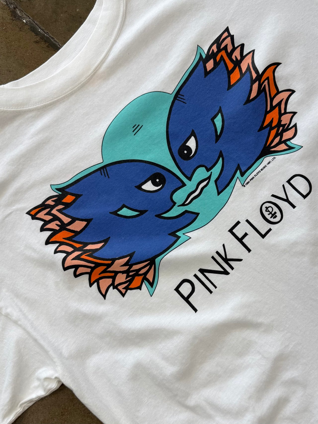 1994 Pink Floyd The Division Bell Band Tee