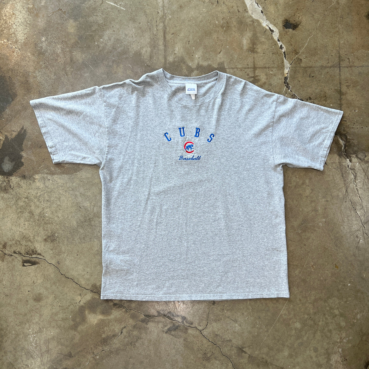 MLB Chicago Cubs Embroidered Baseball Tee