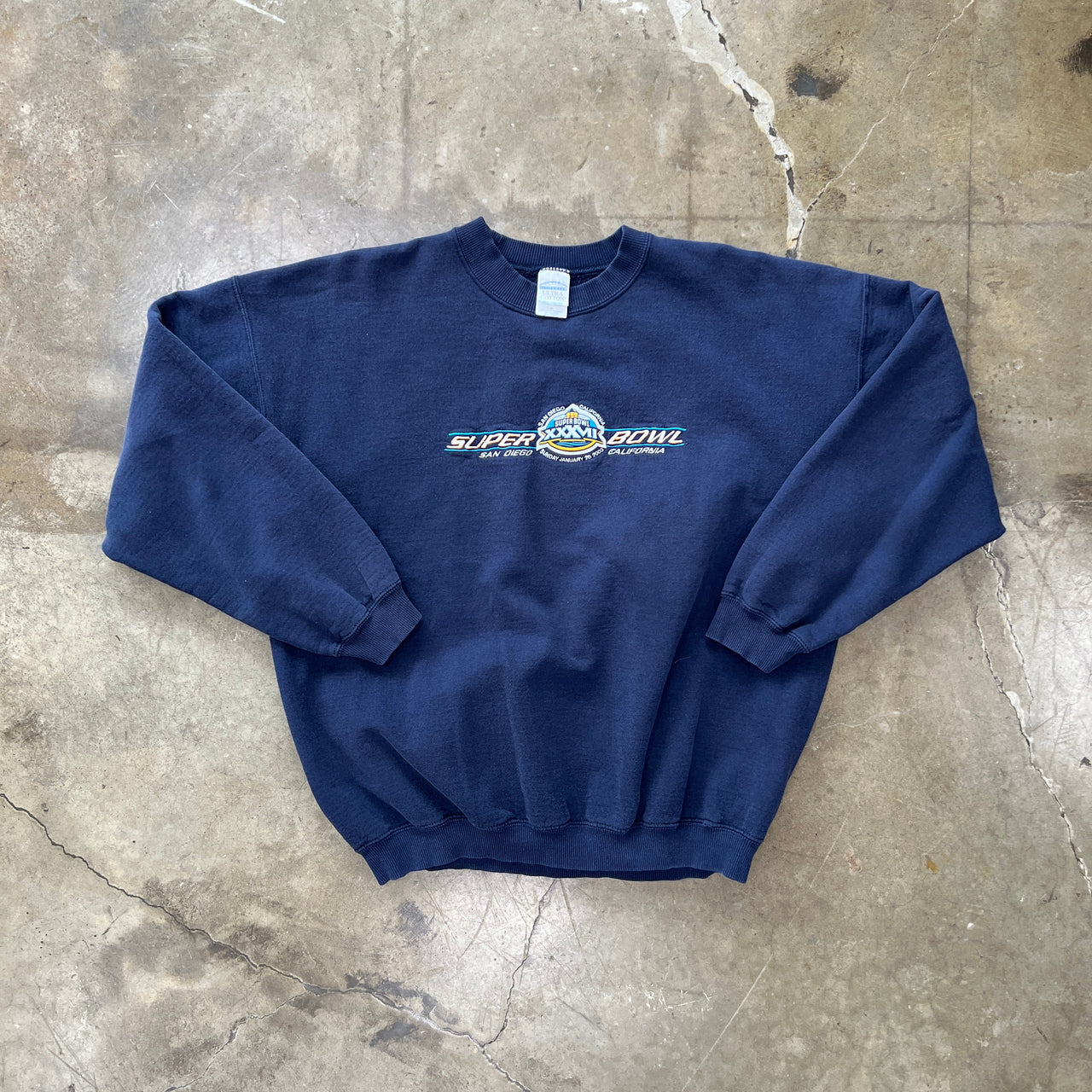 2003 Super Bowl XXXVII Raiders Buccaneers Crewneck