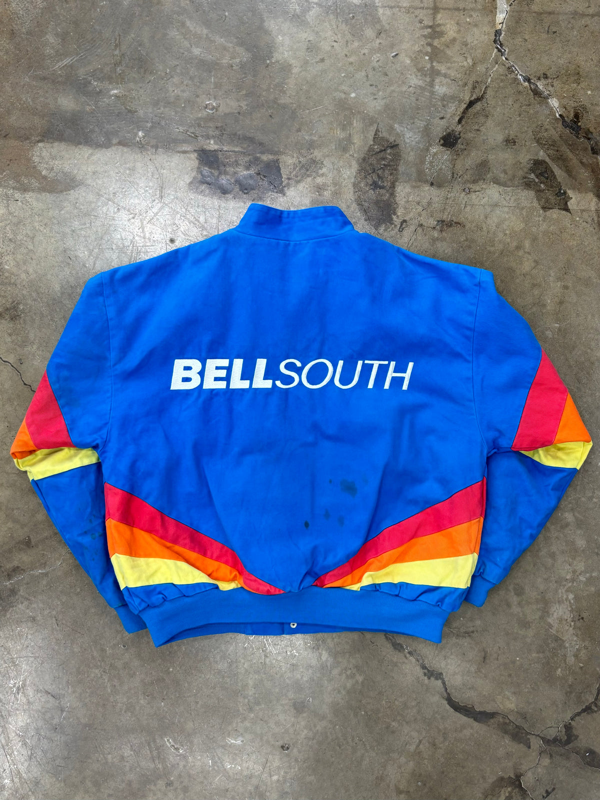 Vintage NASCAR 1998 Bell South Racing Jacket