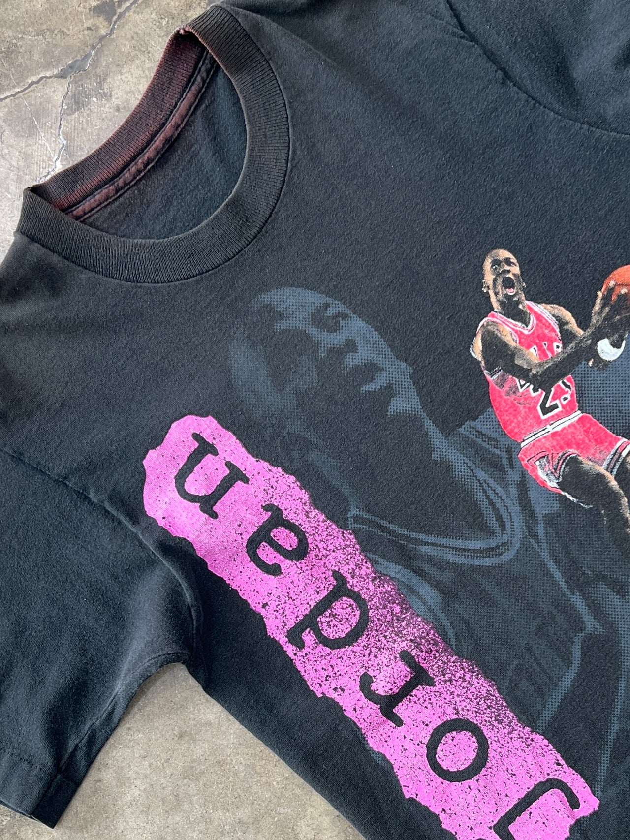 90s Michael Jordan Chicago Bulls Salem Sports Single Stitch Tee