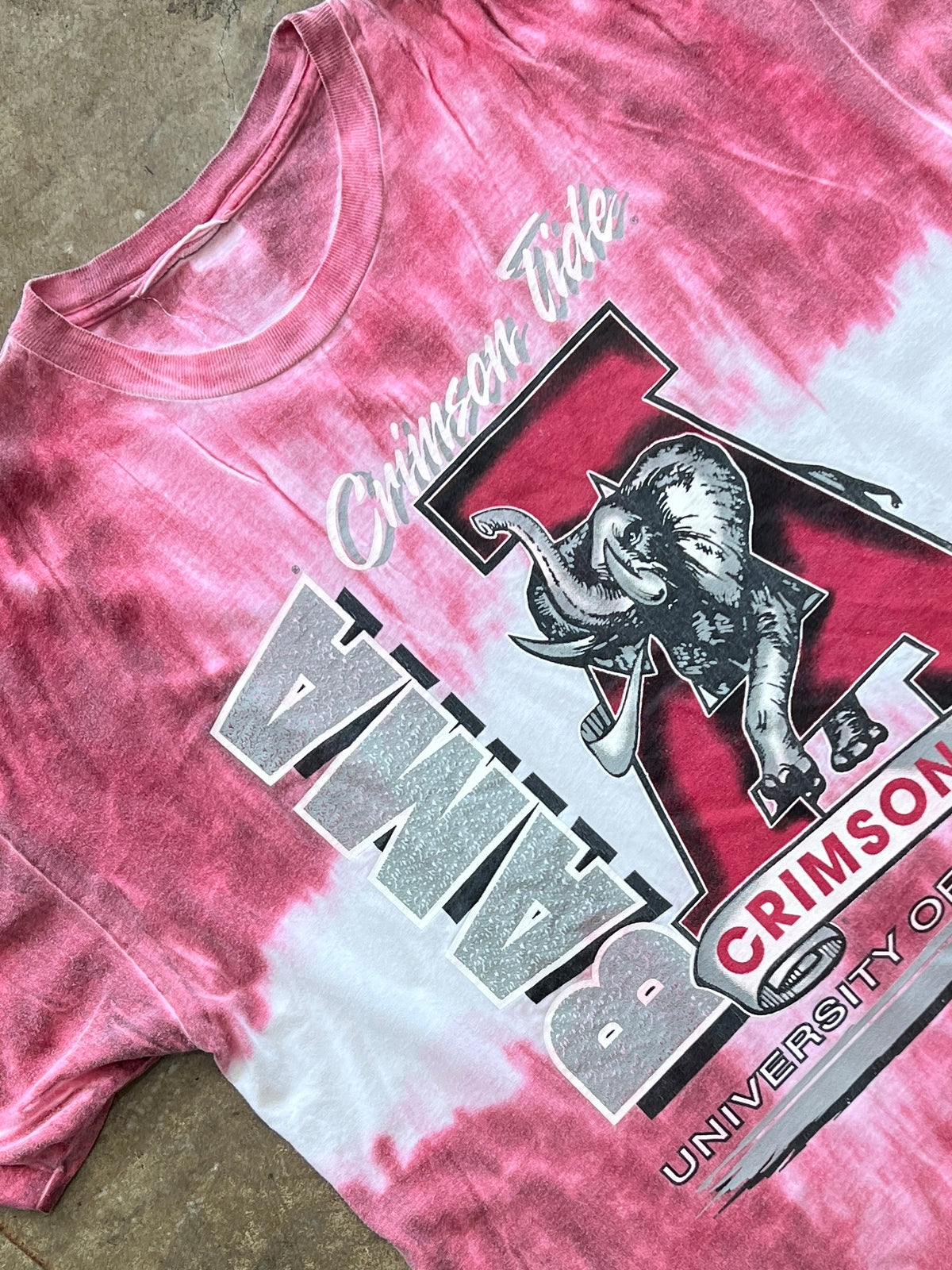 Alabama Crimson Tide Tie Dye Tee