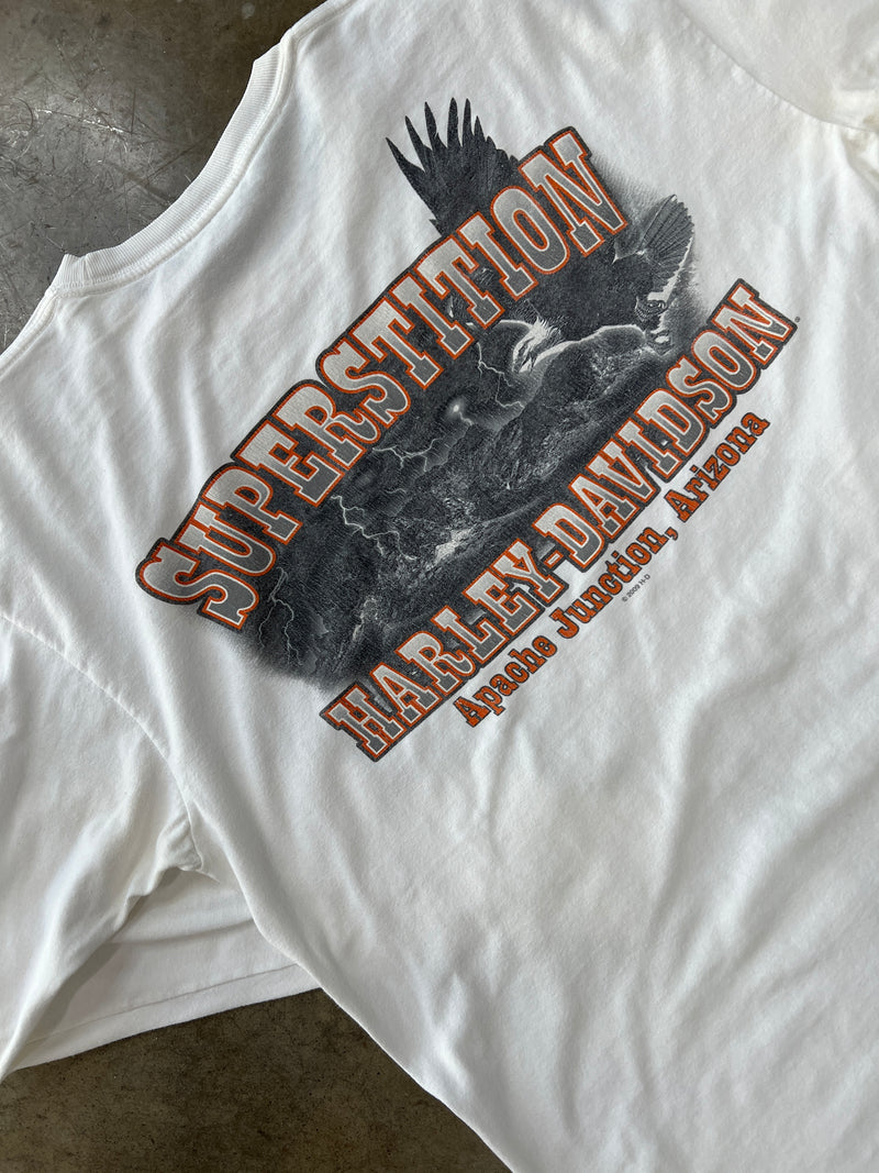 Harley Davidson Superstition Genuine Oil LS Tee