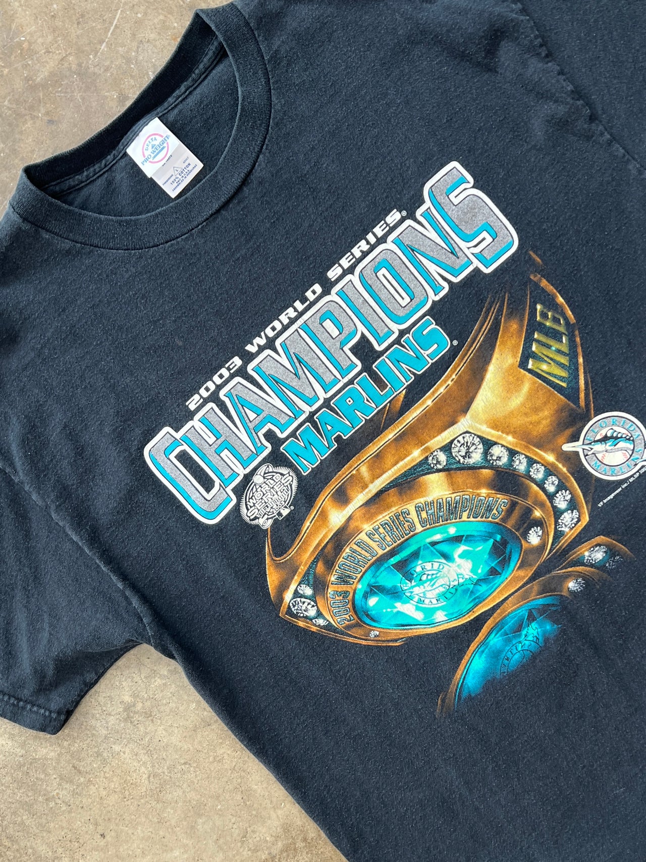 MLB Marlins World Series Champions Ring Tee