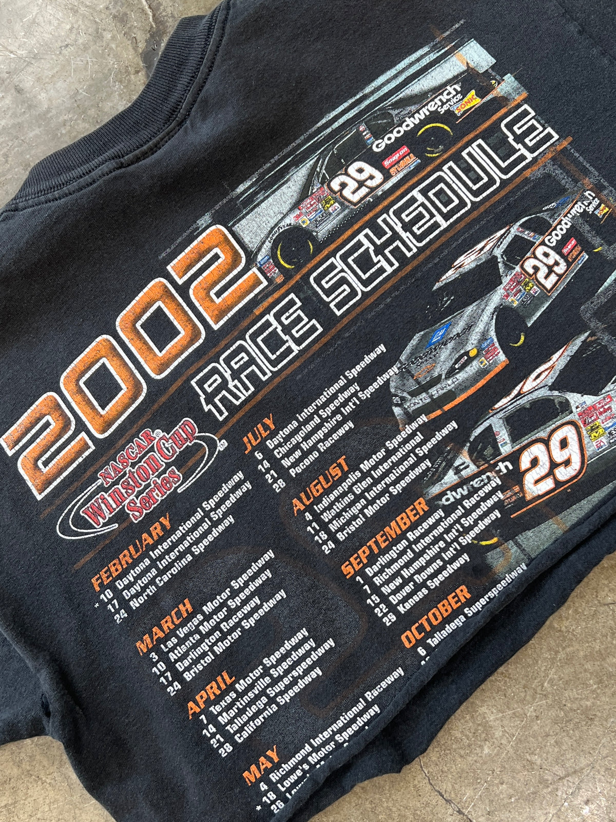 Kevin Harvick Winston Cup Series Cropped Tee