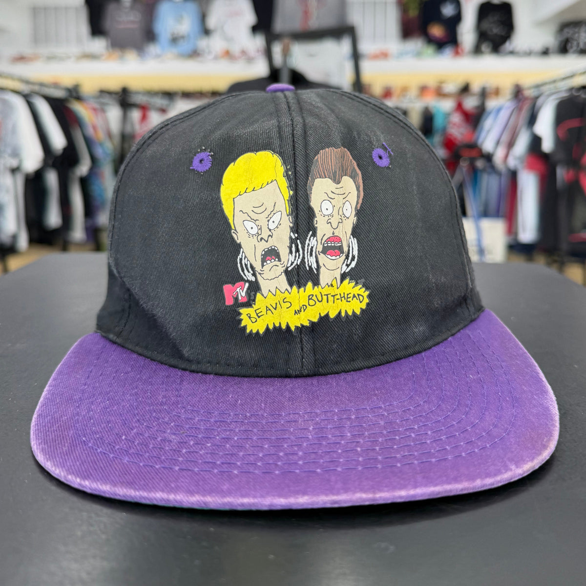 90s Beavis & Butthead MTV Snapback