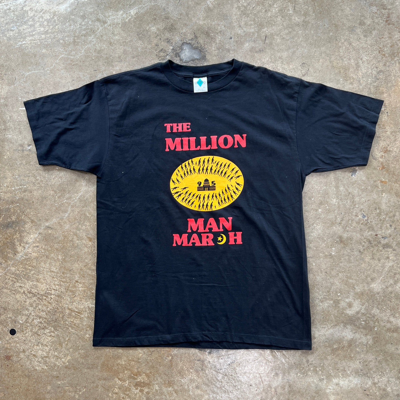 1995 Social 90s Million Man March The Champ Tag Tee