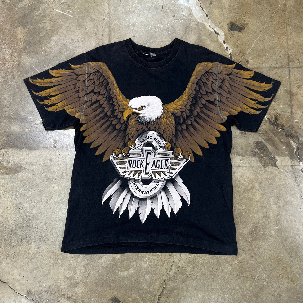 Eagle AOP Classic Wear Rock Eagle International Single Stitch Tee