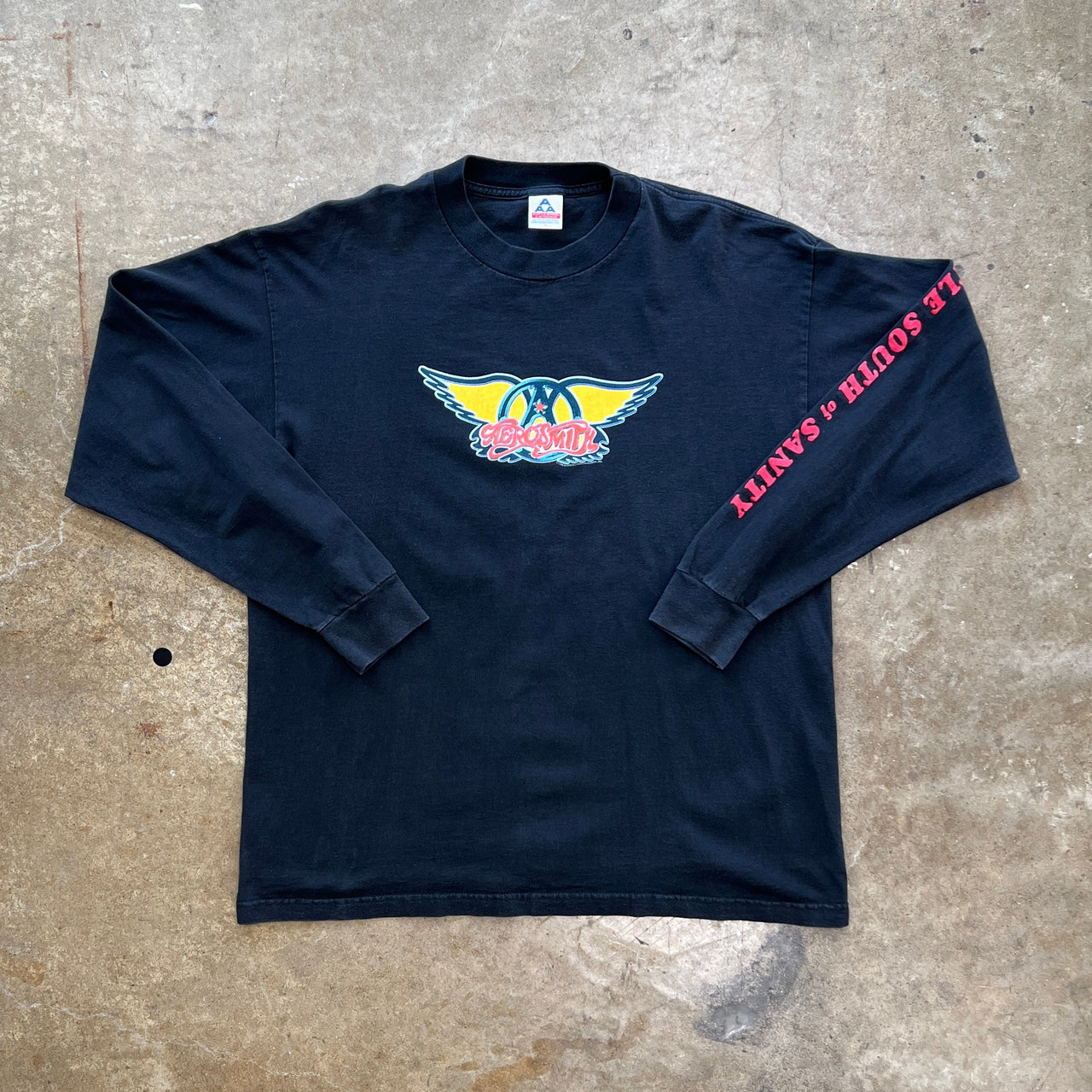 1998 Aerosmith Little South of Sanity Long Sleeve Tee