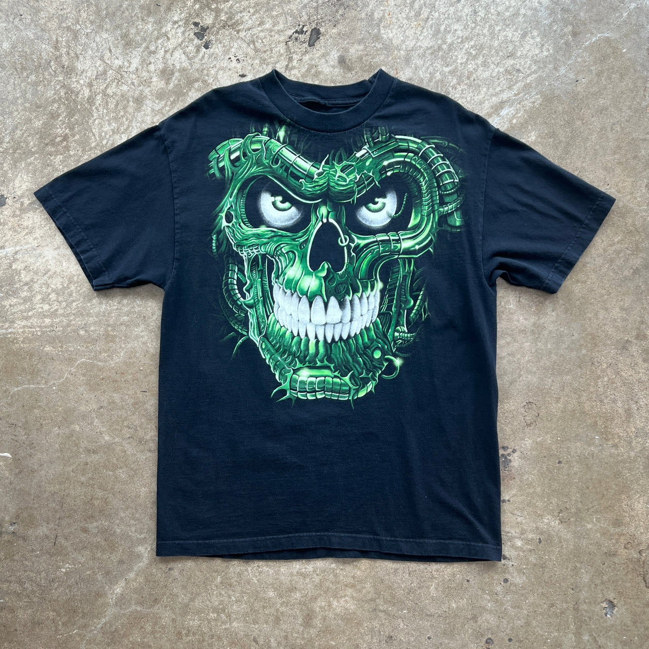Terminator Skull Skeleton Art Tee