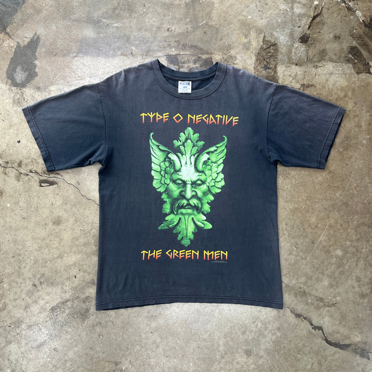 1997 Type O Negative The Green Men No Hope Tee Faded Large