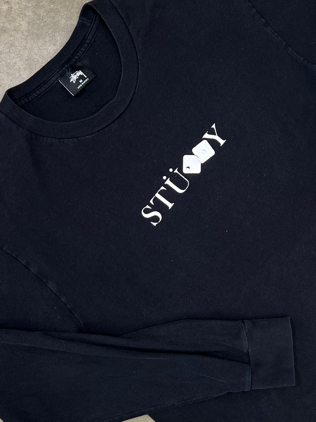 2000s Stussy Dice Skate Long Sleeve Tee