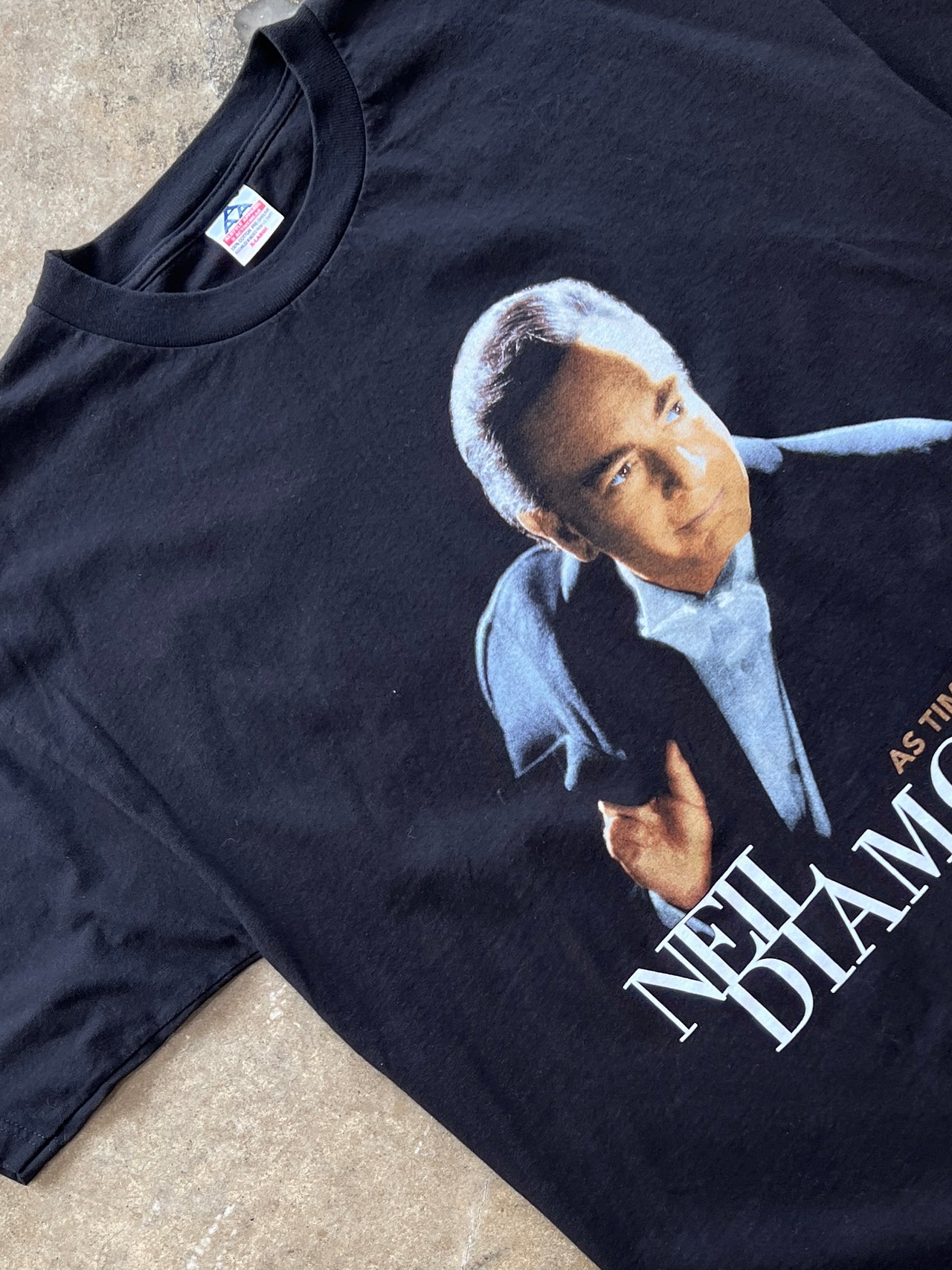 1998 Neil Diamond As Time Goes By Tour Tee