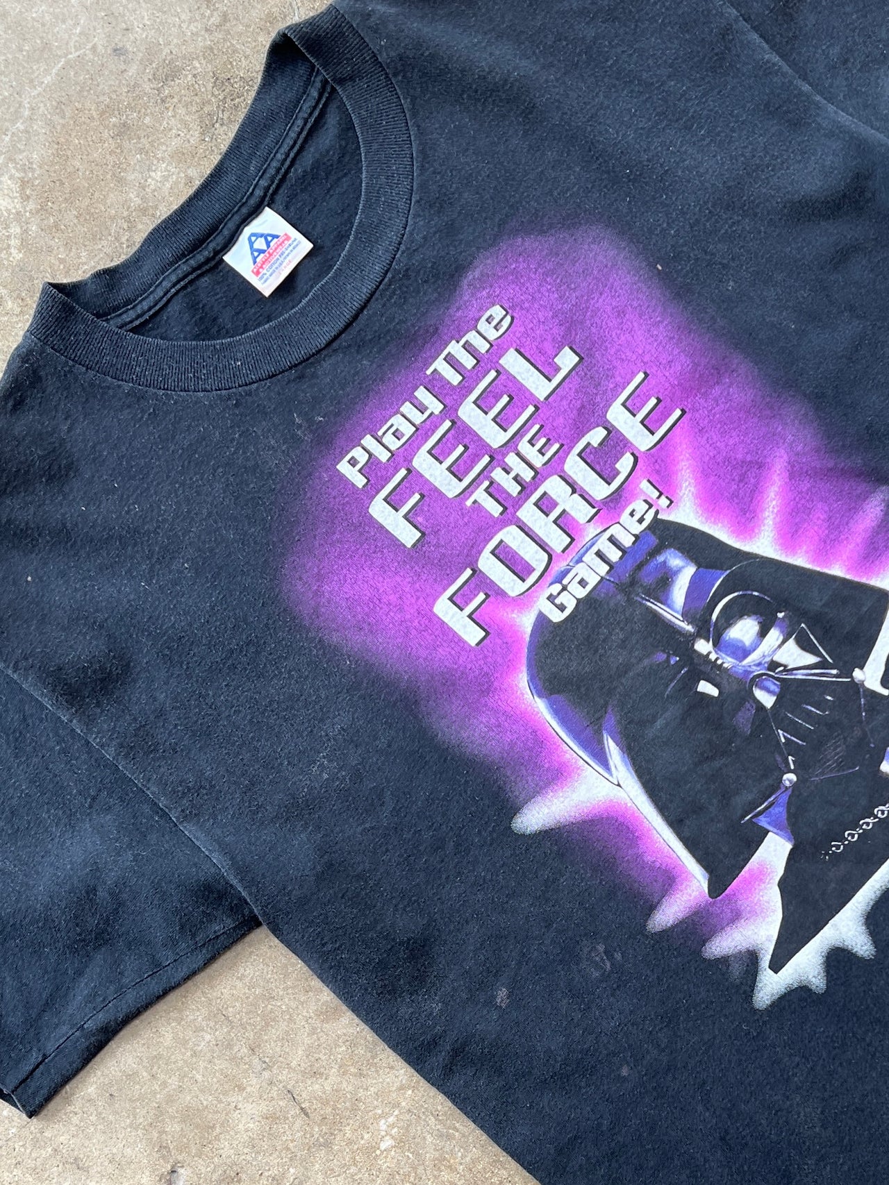 90s Star Wars Taco Bell Pepsi Feel The Force Game Promo Tee