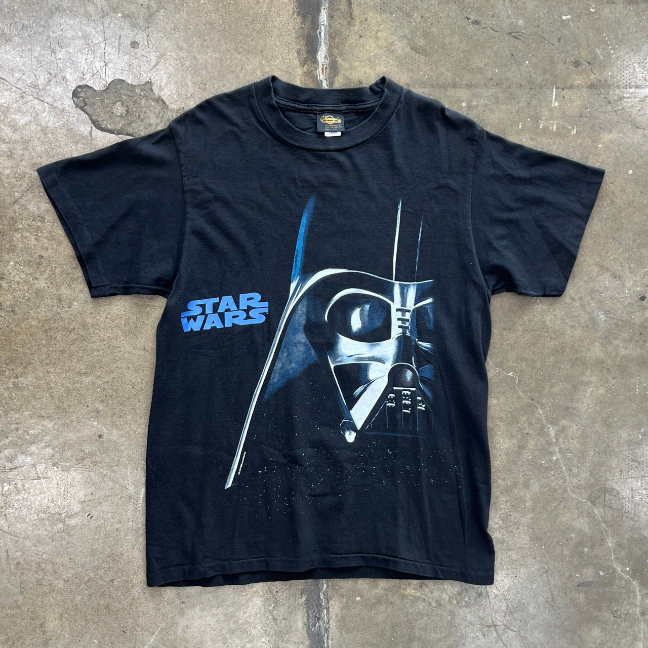1995 Darth Vader Big Face Graphic Star Wars Changes Tee