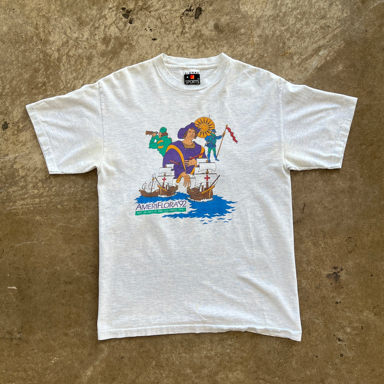 90s Christopher Columbus Single Stitch Tee
