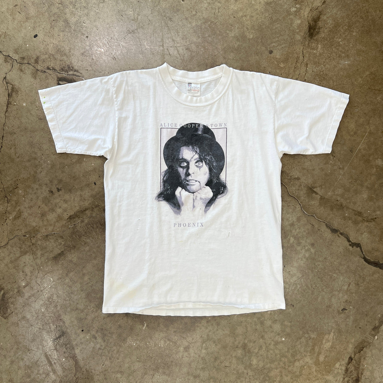 Alice Cooper's Town Schools Out Portrait Tee