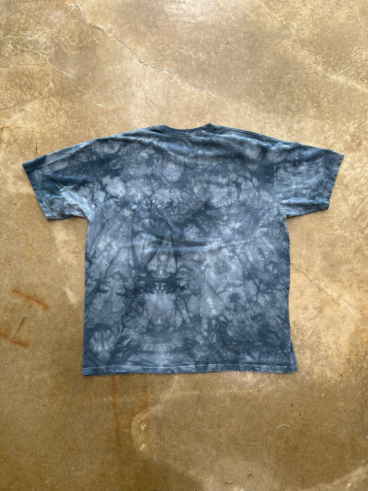 Dyed Wolf Front Graphic Nature Tee XL