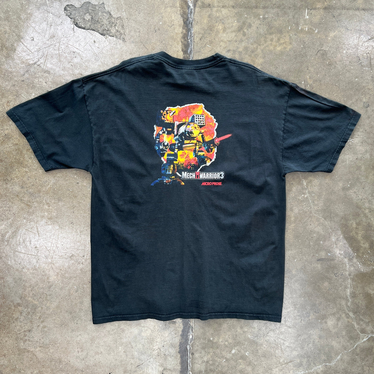 90s MechWarrior 3 Video Game Promo Tee