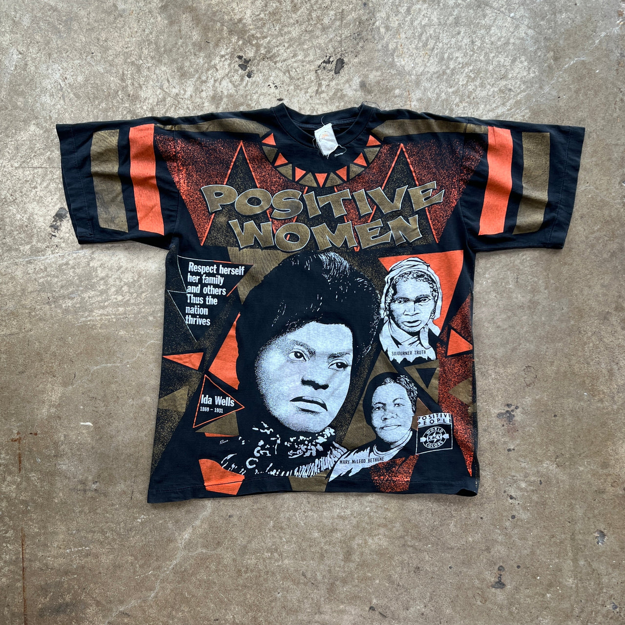 90s Positive Women Black Activist Tee