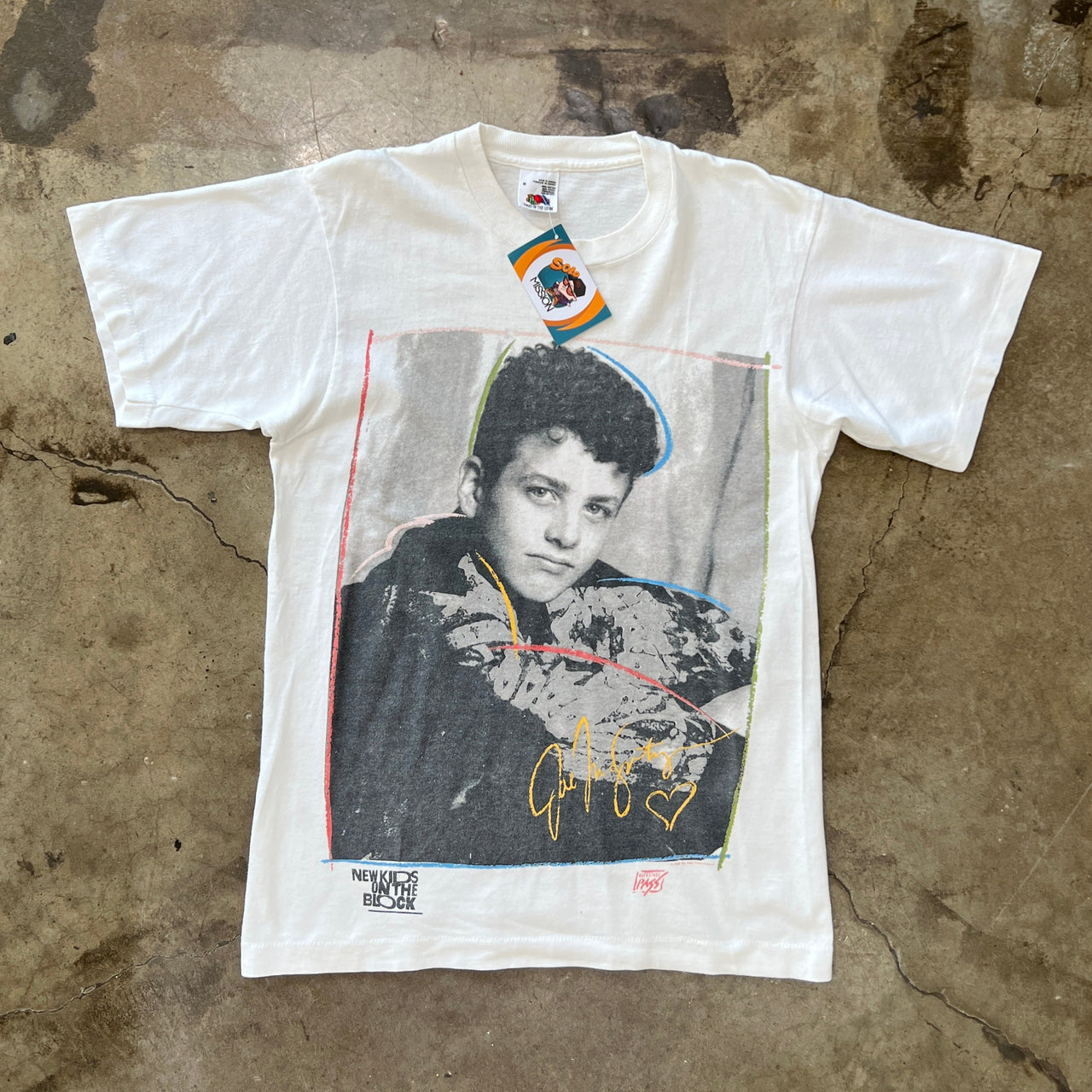 1988 New Kids on the Block Joey Single Stitch Tee