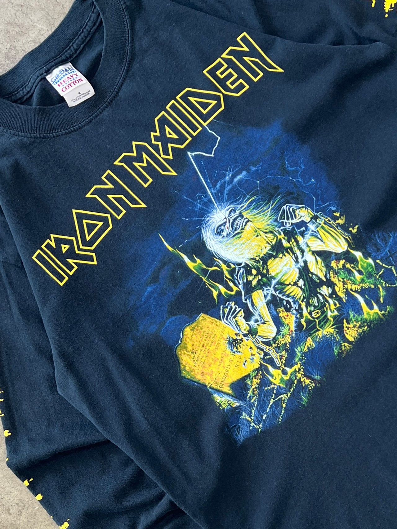 Iron Maiden Live After Death LS Tee