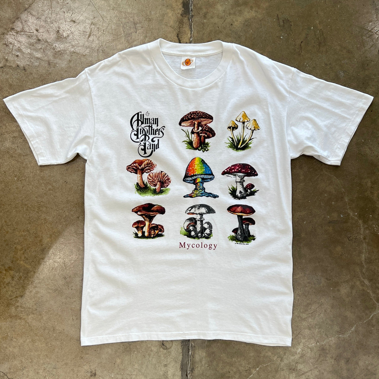 1998 The Allman Brothers Mycology Album Cover Band Tee