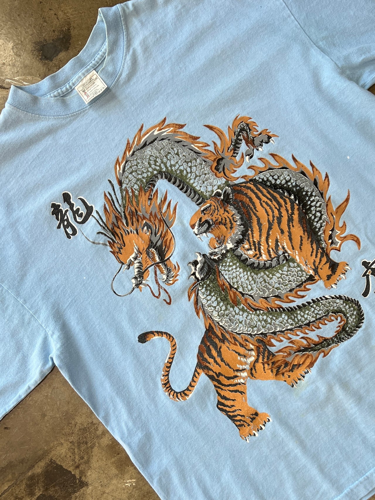 Dragon Tiger Asia Style Graphic Tee