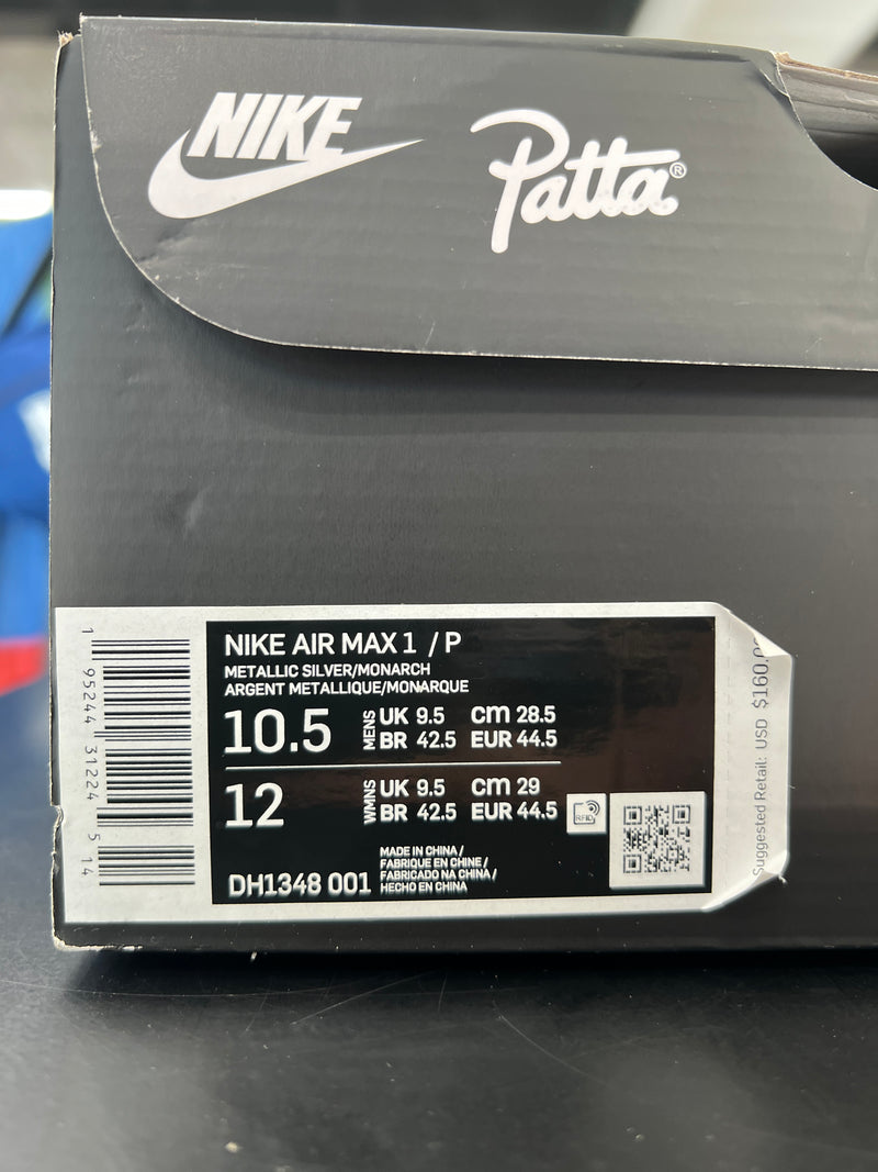 Nike Air Max 1 Patta Waves Monarch (2021)