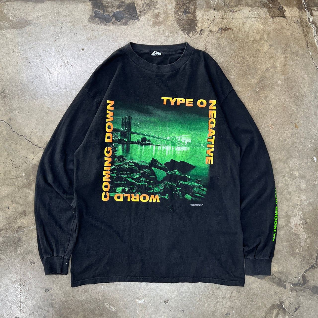1999 Type O World Coming Down Long Sleeve