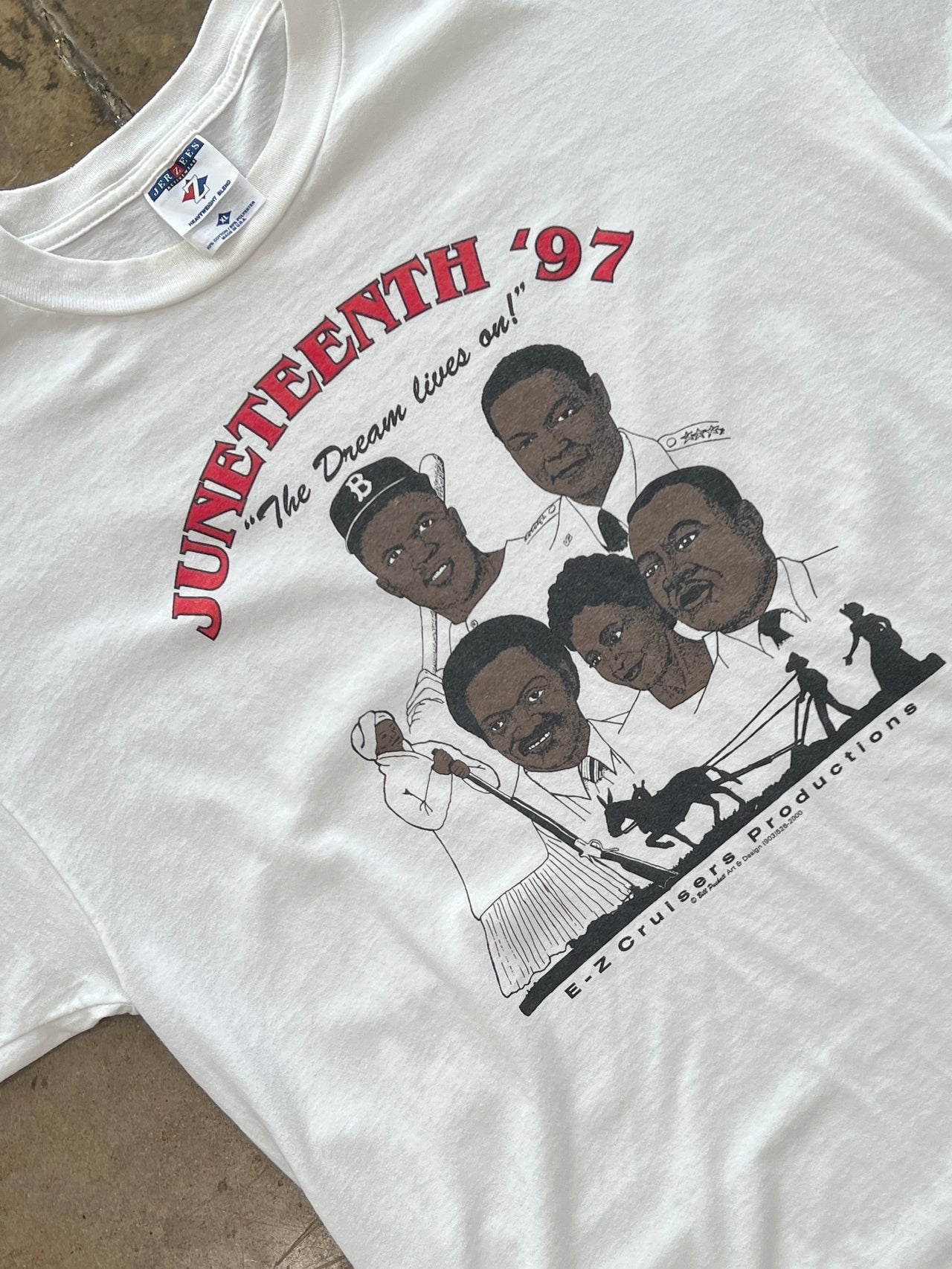 1997 Juneteenth Dream Lives On Social Tee