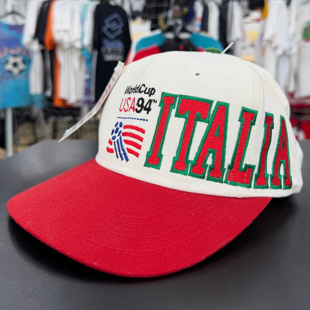 1994 Italia World Cup Soccer Snap Back Hat