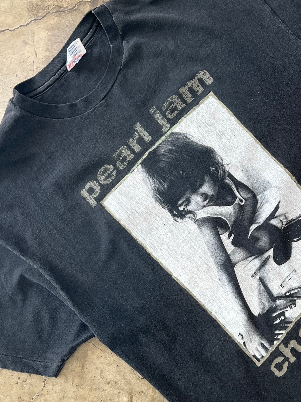 1992 Pearl Jam Choices 9 out of 10 Crayons to Guns Single Stitch Tee