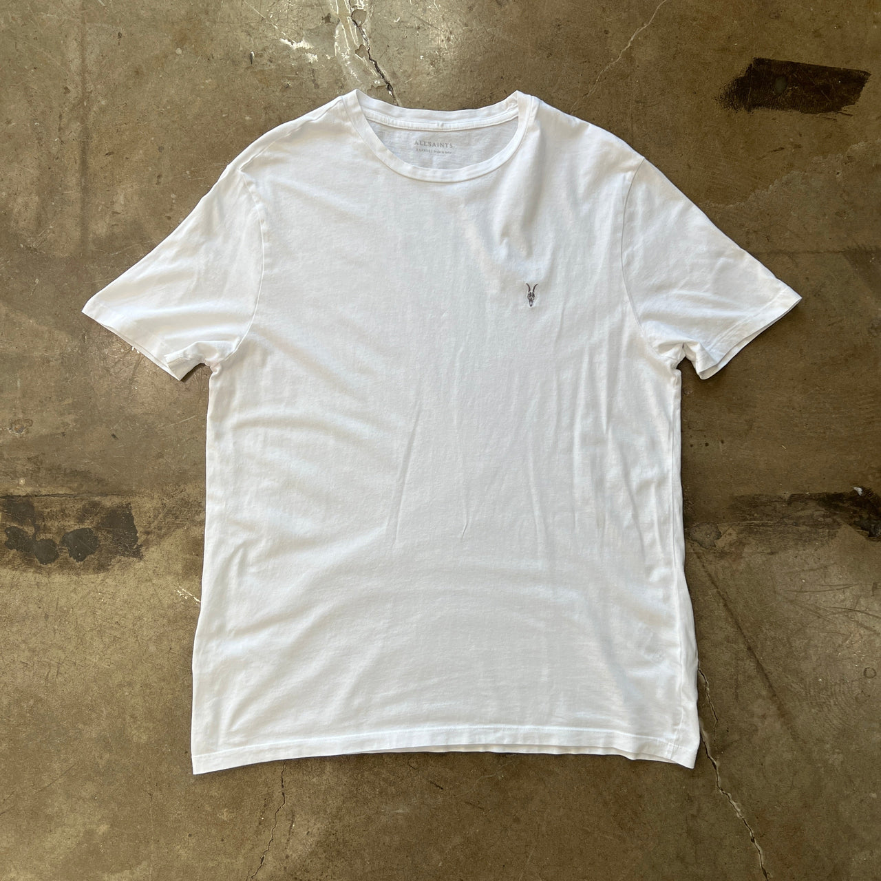 Allsaints Embroidered Logo Tee