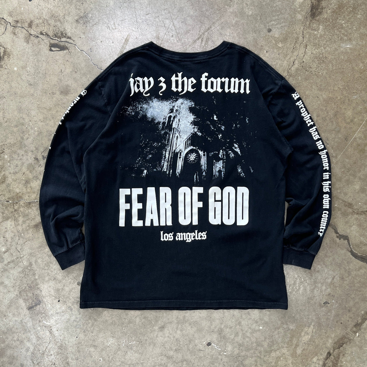 Fear of God Jay Z The Forum Long Sleeve