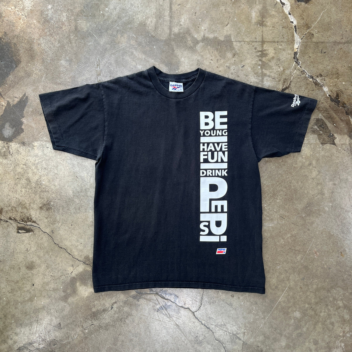 90 Pepsi Promo Single Stitch Reebok Tee