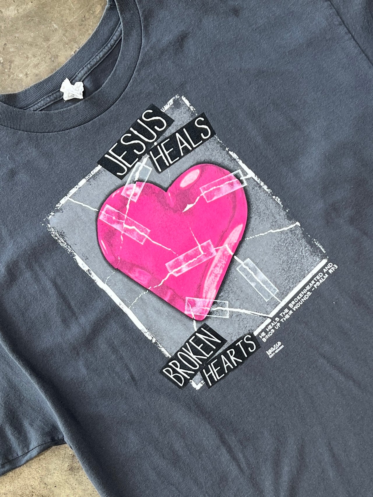 Jesus Heals Broken Hearts Kerusso Tee