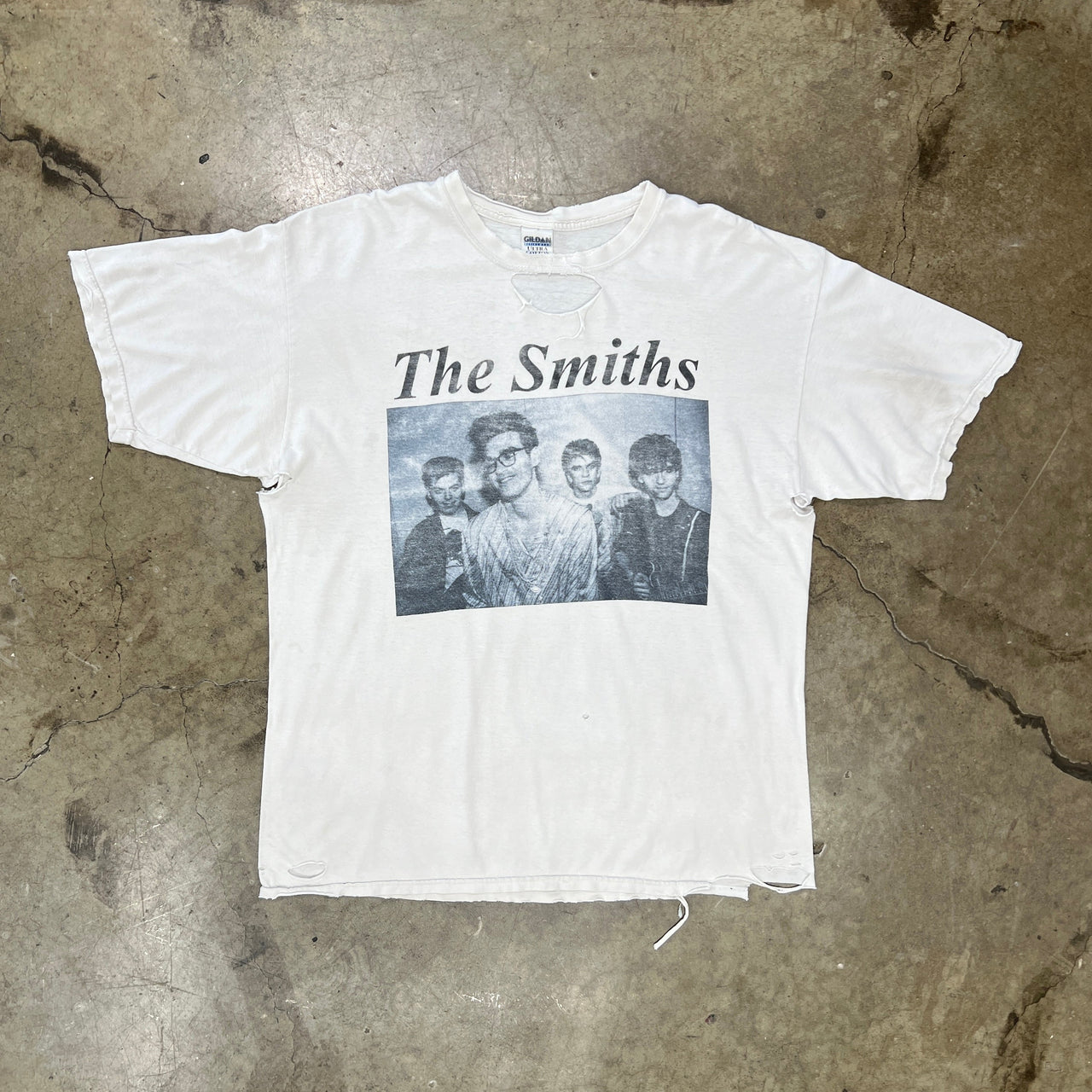 The Smiths Morrissey Double Decker Bus Thrashed Tee