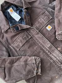 Carhartt Multi Pocket Brown Work Jacket