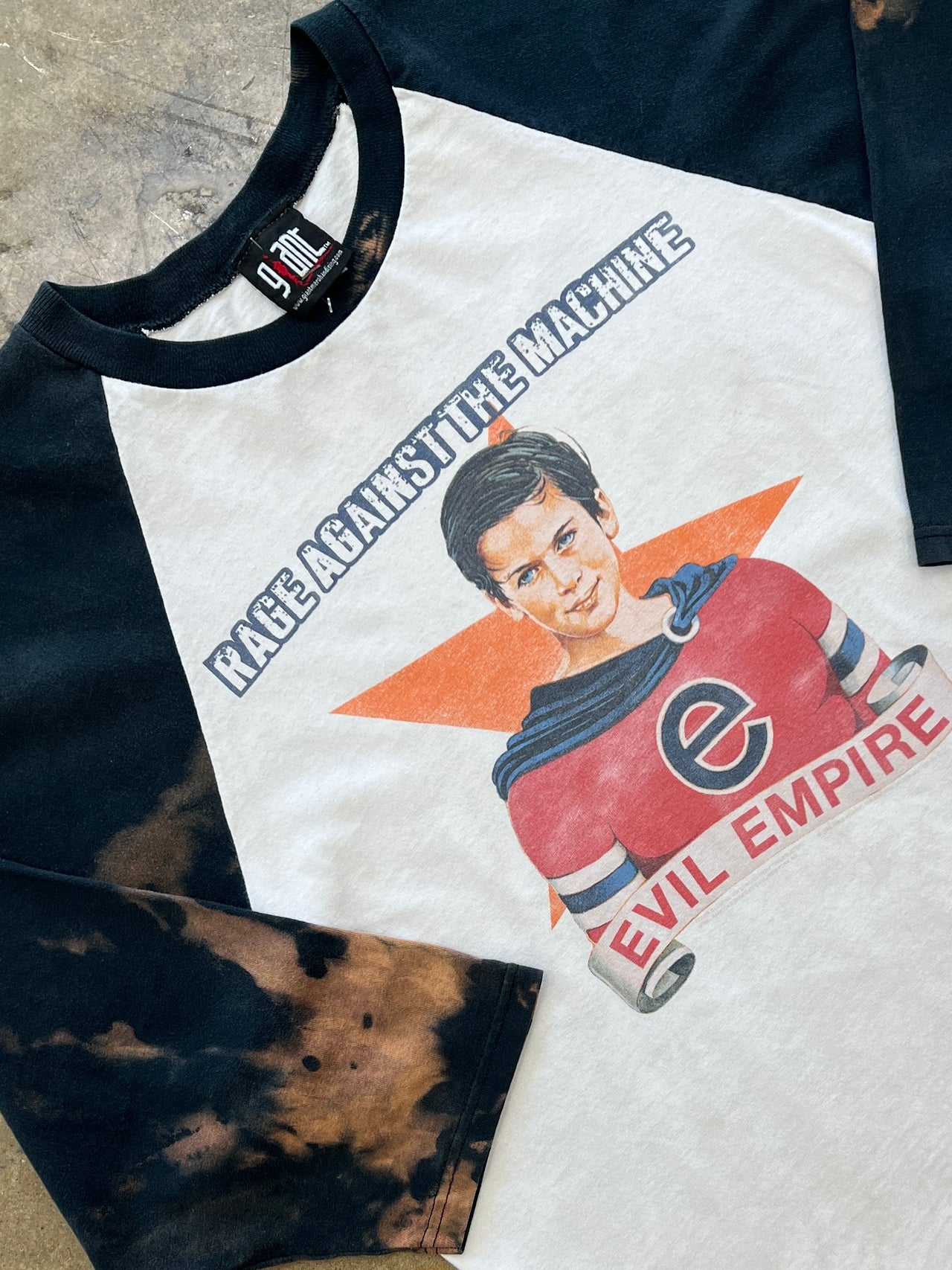 1996 Rage Against the Machine Evil Empire Giant Raglan Tee