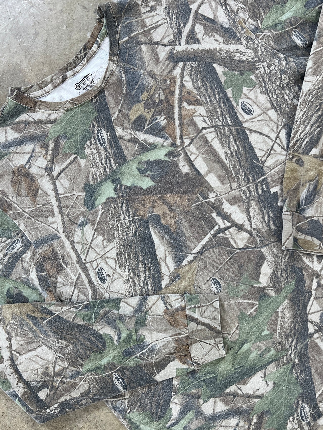 Realtree Hardwoods Realwood Camo LS Tee