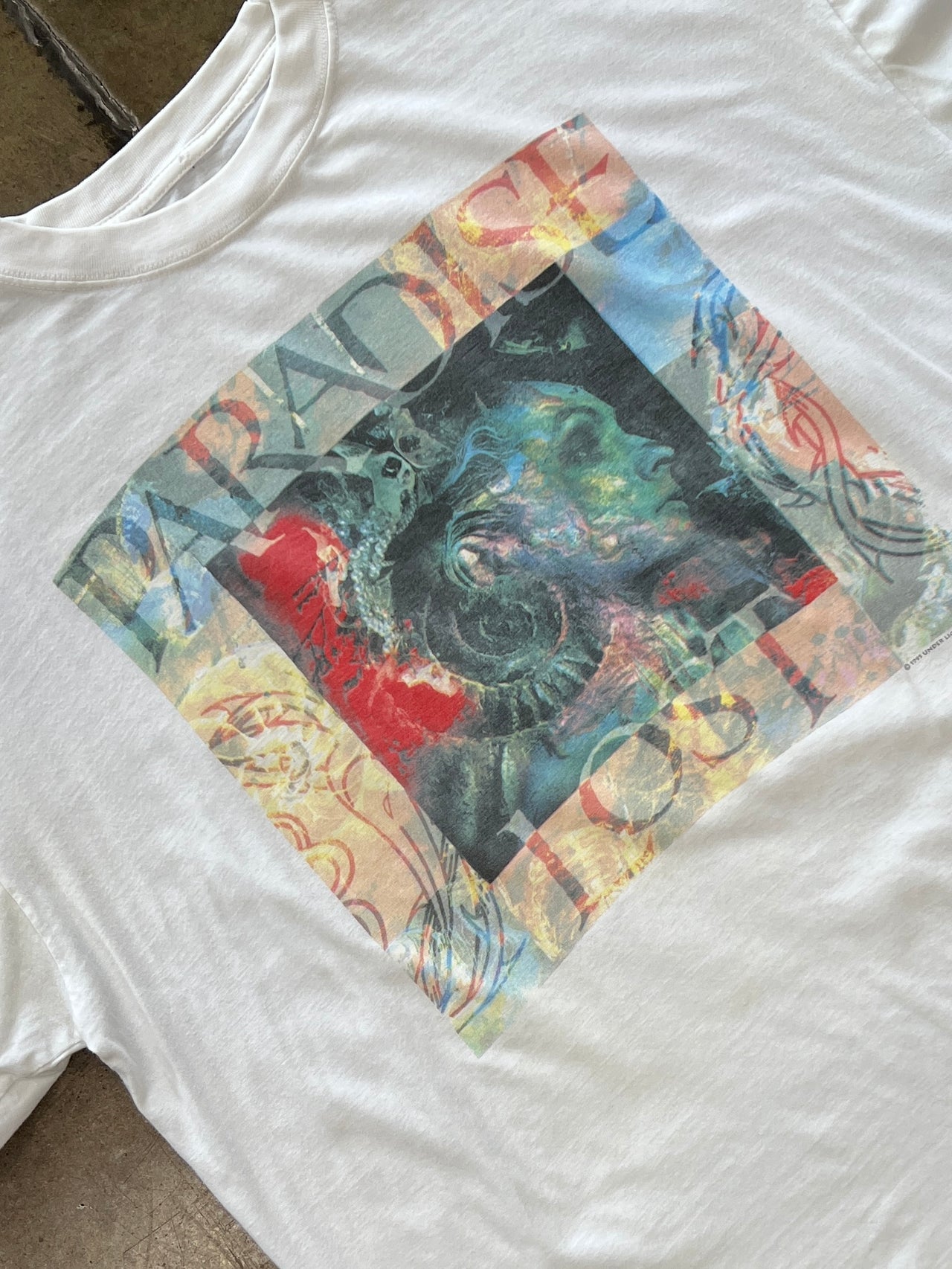 1995 96 Paradise Lost Draconian Times World Tour Tee