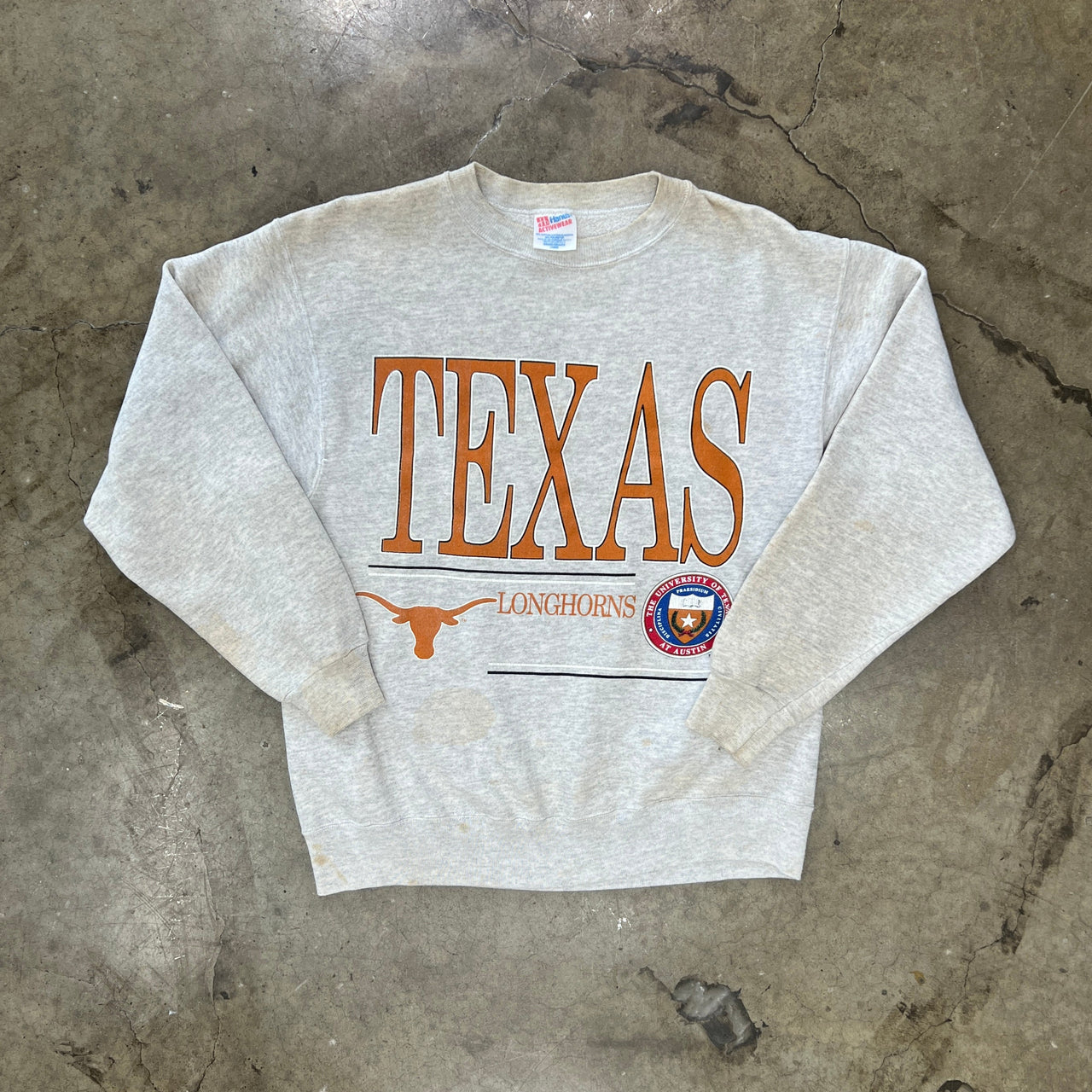 90s Texas Longhorns University Crewneck