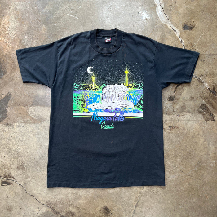 Single Stitch Niagara Falls Neon Vacation Tee