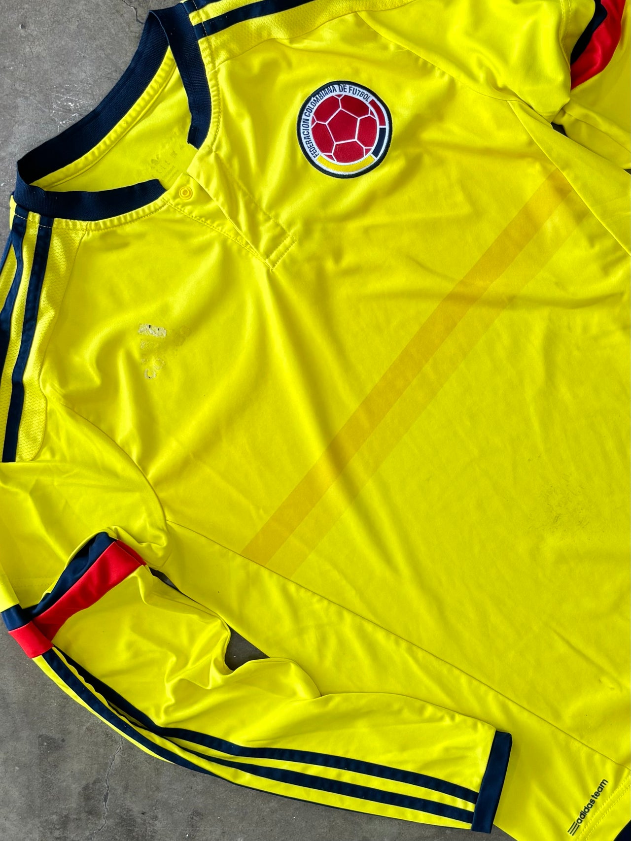 Adidas Federacion Colombia De Futbol Long Sleeve Jersey